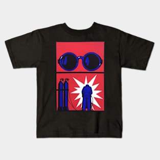 Always wear safety goggles when welding to protect your eyes Kids T-Shirt